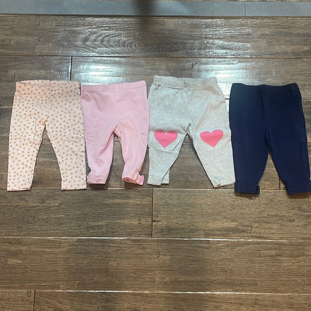 Bundle of infant pants